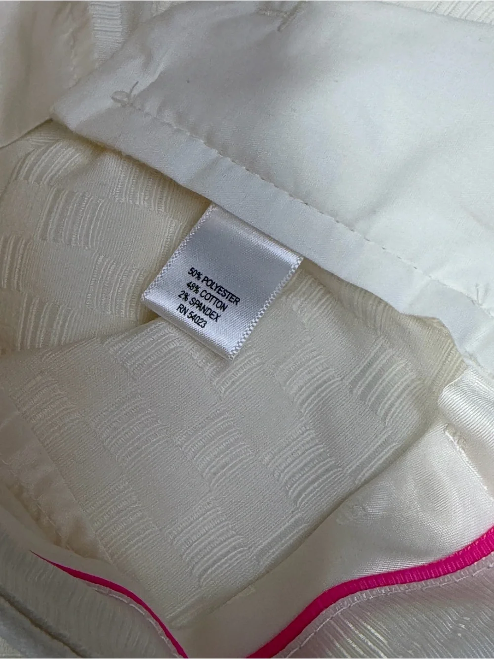 Banana Republic Subtle Hampton Petite Pants Size 0P Ivory